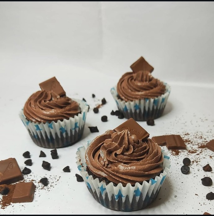 Chocolate fantasy cupcakes