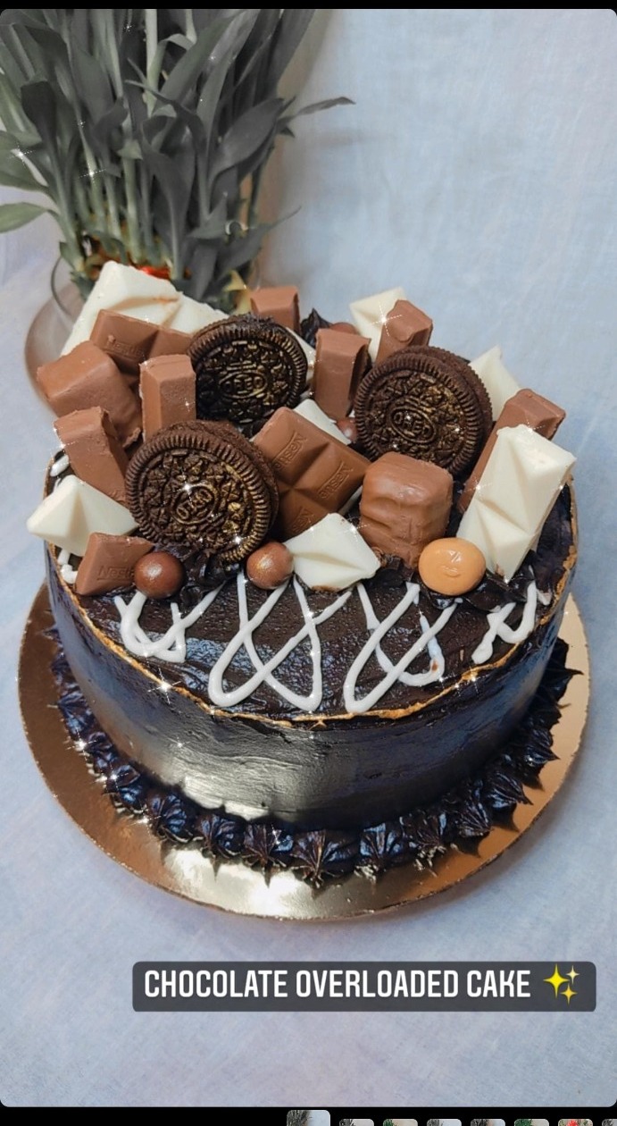 Chocolate overloaded cake