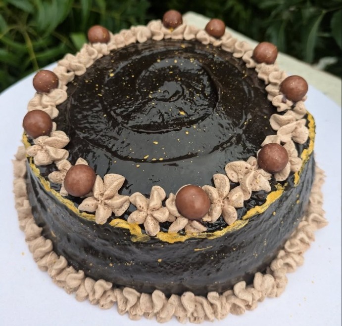 Chocolate truffle cake