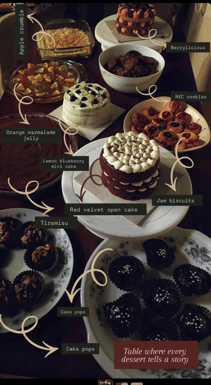 Dessert table